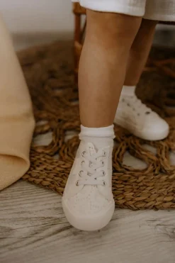 Big Star Shoes Trampki Ażurowe Big Star JJ374020 Białe