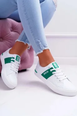 Hot Trampki Damskie Big Star Białe EE274336 Damskie Trampki Damskie Big Star|Trampki Damskie Niskie