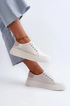 Trampki Damskie Big Star|Trampki Damskie Niskie>Big Star Shoes Trampki Damskie MEMORY FOAM SYSTEM BIG STAR NN276001 Białe Biały