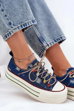 Trampki Damskie Niskie|Sneakersy Damskie><noscript><img width=