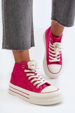 Trampki Damskie Wysokie><noscript><img width=