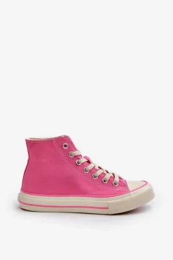 Trampki Damskie Big Star|Trampki Damskie Wysokie></noscript>Big Star Shoes Trampki Damskie Wysokie Big Star NN274282 Różowe