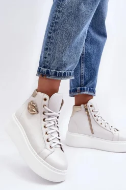 Trampki Damskie Wysokie><noscript><img width=