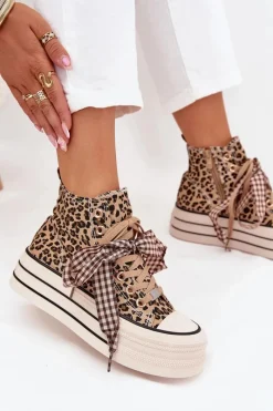 Trampki Damskie Wysokie><noscript><img width=