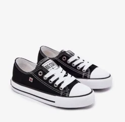 Best Big Star Shoes Trampki Dziecięce Big Star FF374206 Czarne Czarny