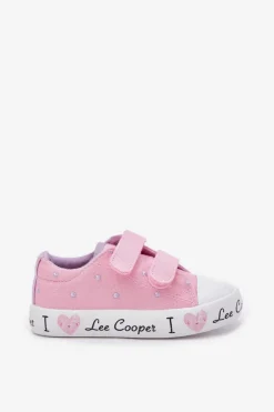 Lee Cooper Trampki Dziewczęce Na Rzepy LCW-25-02-3265K Różowe Różowy
