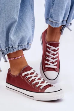 Online Trampki Klasyczne Niskie Damskie Brązowe Vegas Damskie Trampki Damskie Niskie