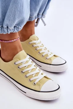 Best Trampki Klasyczne Niskie Damskie Żółte Vegas Damskie Trampki Damskie Niskie