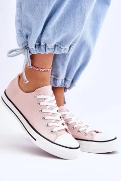 Clearance Boto Trampki Klasyczne Niskie Damskie Jasnoróżowe Vegas Różowy