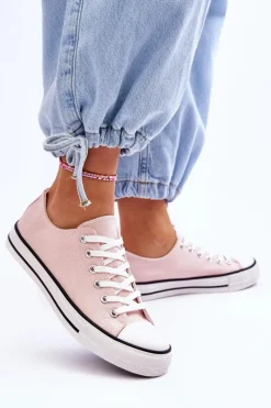 Clearance Boto Trampki Klasyczne Niskie Damskie Jasnoróżowe Vegas Różowy