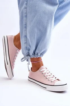 Clearance Boto Trampki Klasyczne Niskie Damskie Jasnoróżowe Vegas Różowy