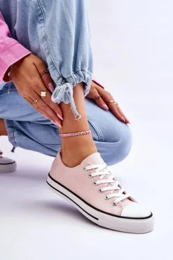 Clearance Boto Trampki Klasyczne Niskie Damskie Jasnoróżowe Vegas Różowy