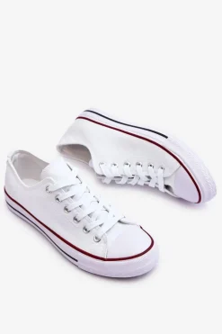 Clearance Boto Trampki Klasyczne Niskie Damskie Białe Vegas Biały