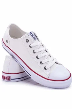 Trampki Męskie Big Star|Trampki Niskie>Big Star Shoes Trampki Męskie Big Star Białe DD174271