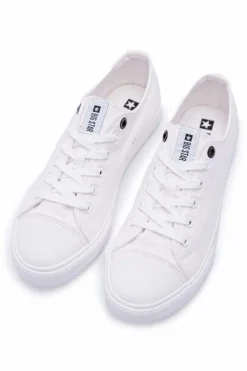 Trampki Męskie Big Star|Trampki Niskie>Big Star Shoes Trampki Męskie Big Star Białe FF174337