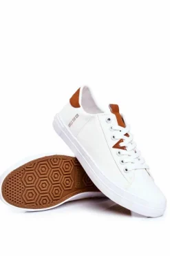 Clearance Trampki Męskie Big Star Białe FF174312 Męskie Trampki Męskie Big Star|Trampki Niskie