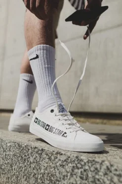 Best Big Star Shoes Trampki Męskie Big Star Białe EE174070