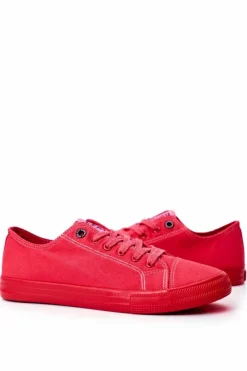 Online Trampki Męskie Big Star Czerwone FF174336 Męskie Trampki Męskie Big Star|Trampki Niskie