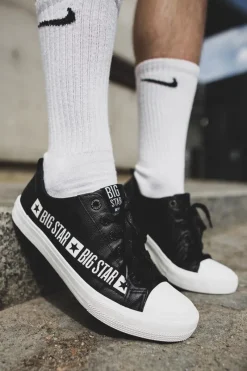 Trampki Męskie Big Star|Trampki Niskie>Big Star Shoes Trampki Męskie Big Star Czarne EE174069