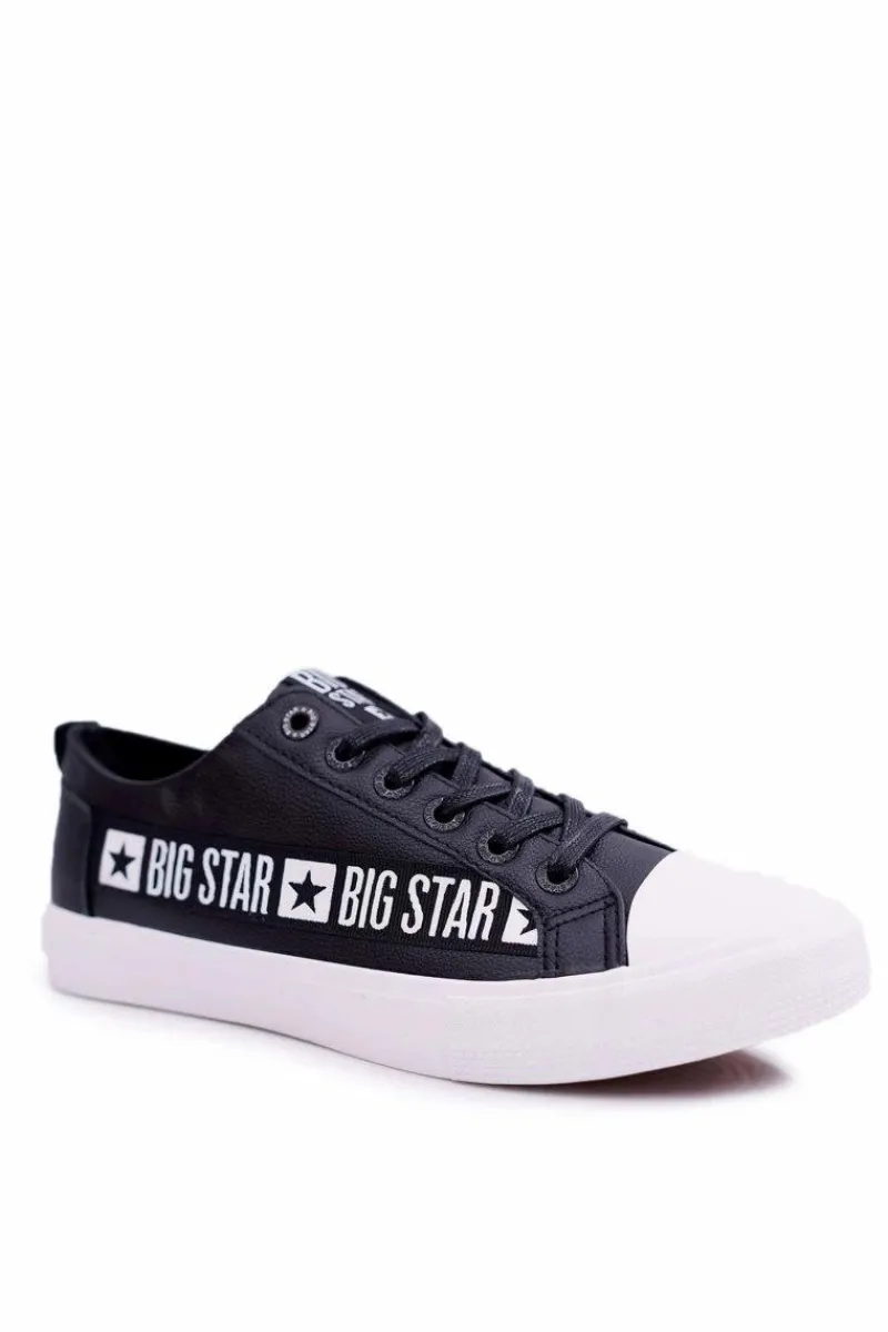 Trampki Męskie Big Star|Trampki Niskie>Big Star Shoes Trampki Męskie Big Star Czarne EE174069