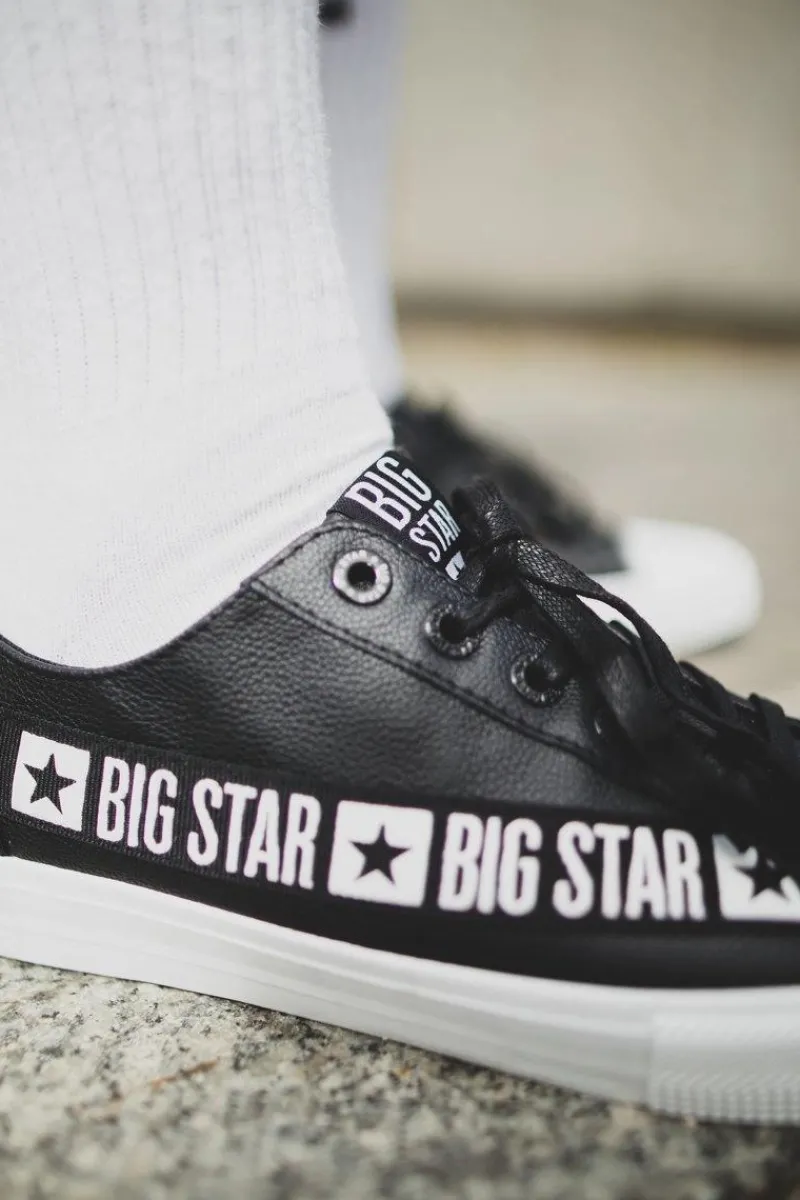 Trampki Męskie Big Star|Trampki Niskie>Big Star Shoes Trampki Męskie Big Star Czarne EE174069
