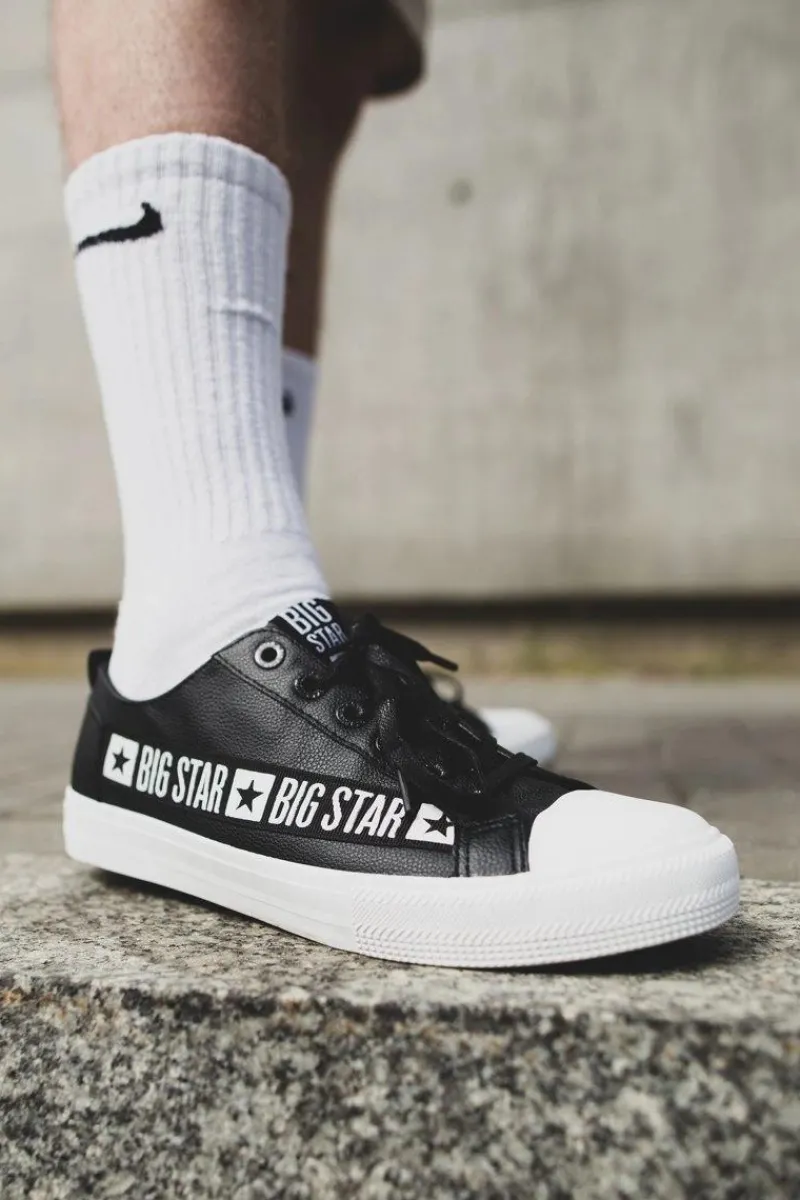 Trampki Męskie Big Star|Trampki Niskie>Big Star Shoes Trampki Męskie Big Star Czarne EE174069