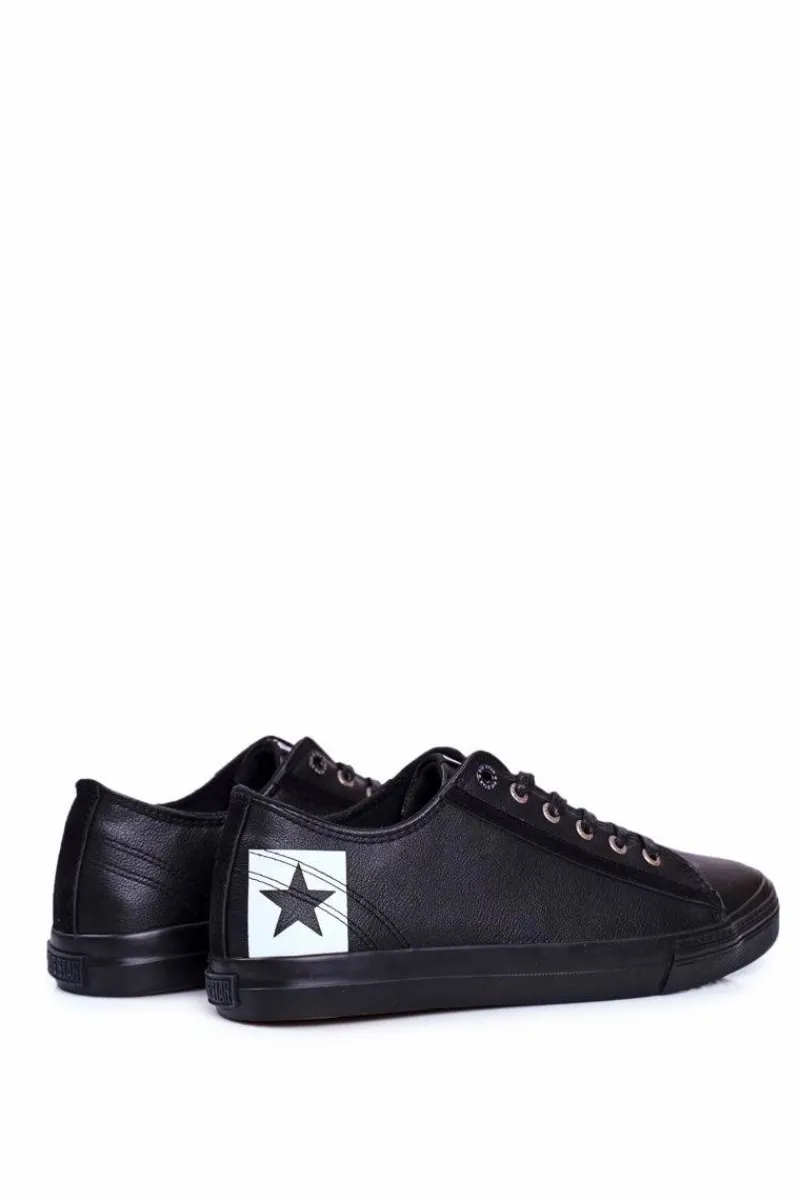Trampki Męskie Big Star|Trampki Niskie>Big Star Shoes Trampki Męskie Big Star Czarne EE174160