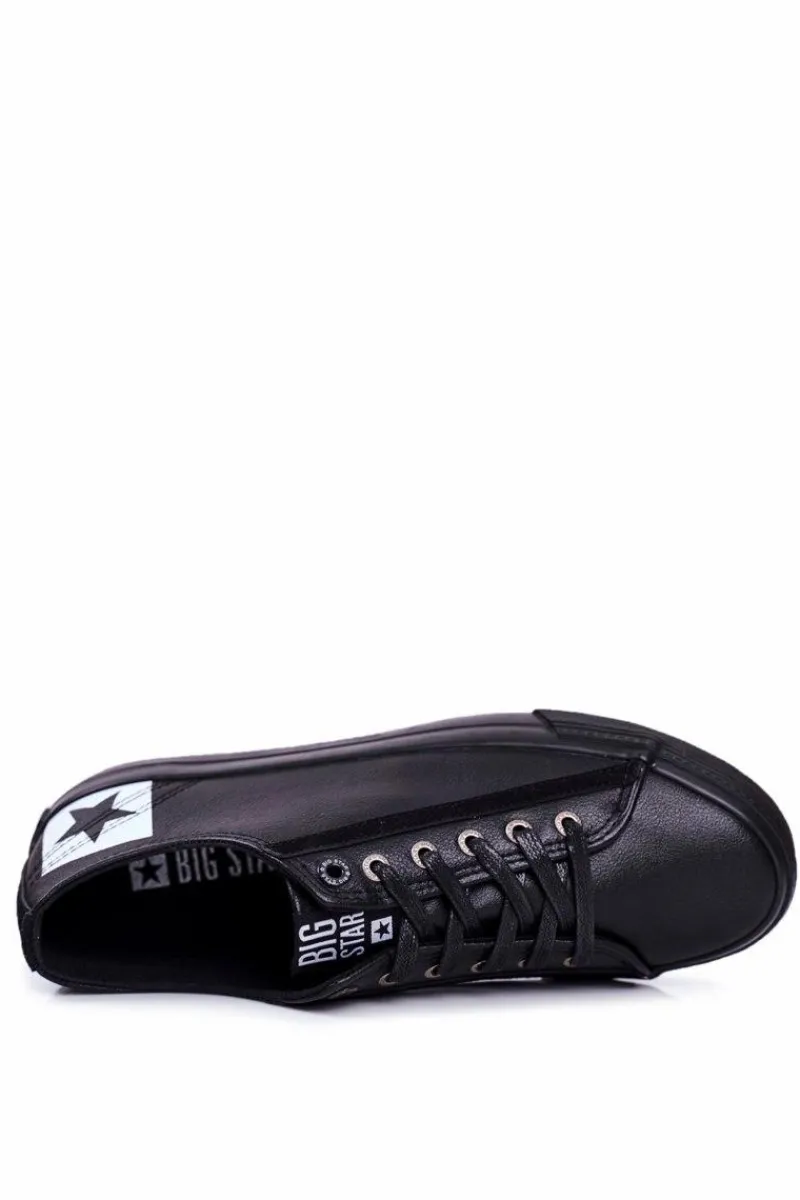 Trampki Męskie Big Star|Trampki Niskie>Big Star Shoes Trampki Męskie Big Star Czarne EE174160