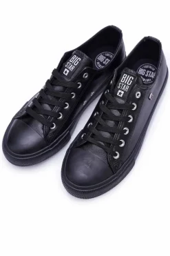 Sale Big Star Shoes Trampki Męskie Big Star Czarne V174345