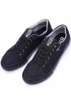 Trampki Męskie Big Star Czarne AA174096 Męskie Trampki Męskie Big Star|Trampki Niskie