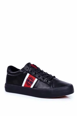 Trampki Męskie Big Star|Trampki Niskie>Big Star Shoes Trampki Męskie Big Star Czarne GG174111