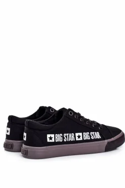 Best Big Star Shoes Trampki Męskie Big Star Czarne FF174527