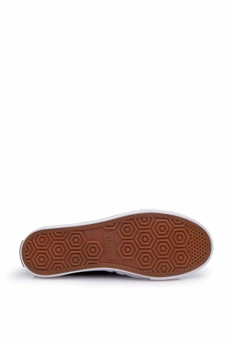 Trampki Męskie Big Star|Trampki Niskie>Big Star Shoes Trampki Męskie Big Star Czarne DD174273 Czarny