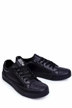 Best Trampki Męskie Big Star Czarne GG174082 Męskie Trampki Męskie Big Star|Trampki Niskie