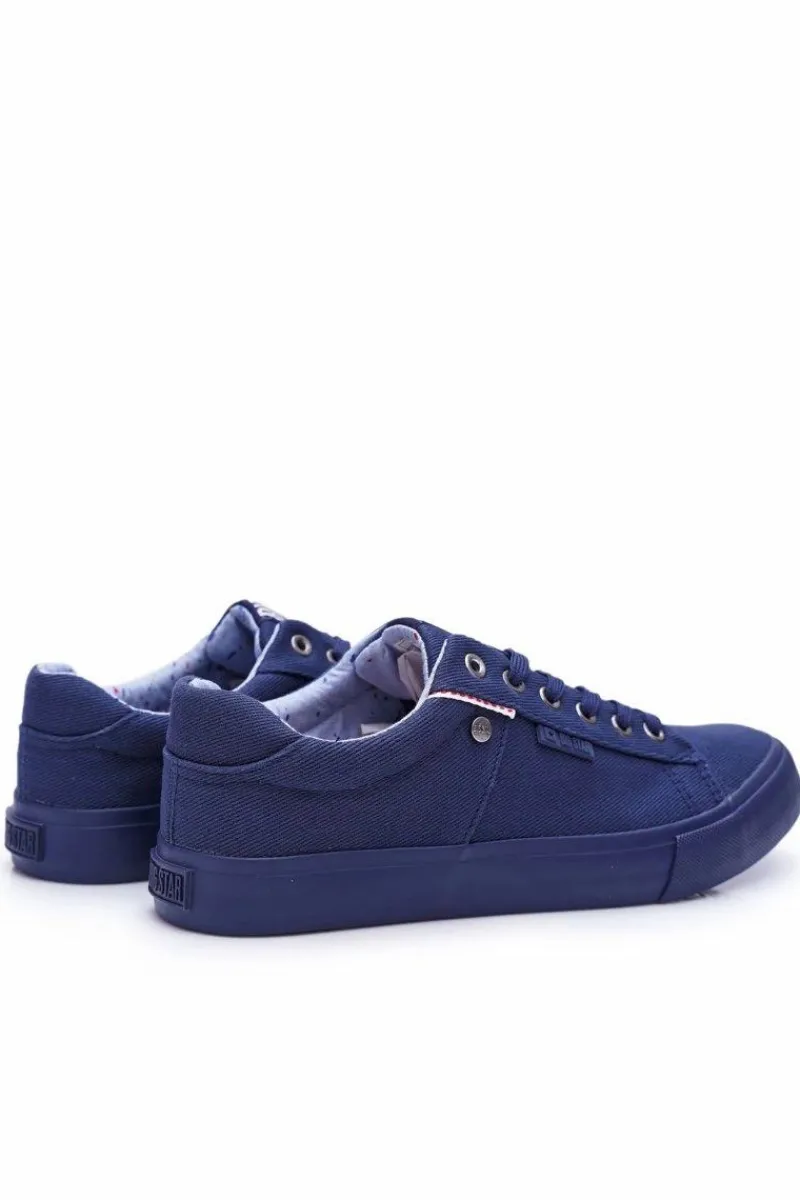 Big Star Shoes Trampki Męskie Big Star Granatowe AA174094