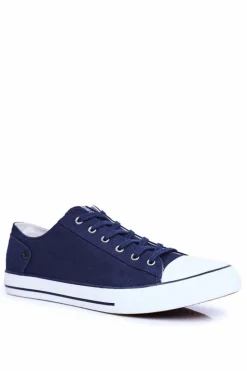 Big Star Shoes Trampki Męskie Big Star Granatowe DD174270