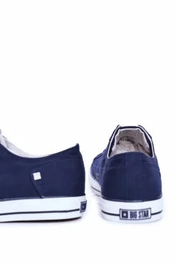 Big Star Shoes Trampki Męskie Big Star Granatowe DD174270