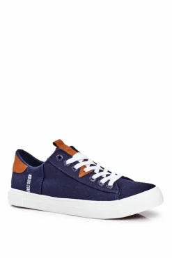 Trampki Męskie Big Star|Trampki Niskie>Big Star Shoes Trampki Męskie Big Star Granatowe FF174313