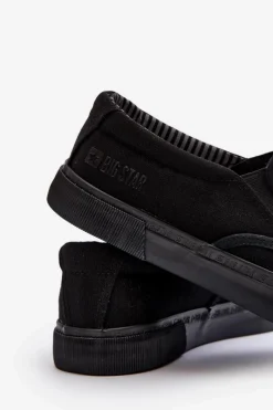 Sale Big Star Shoes Trampki Męskie Big Star LL174066 Czarne