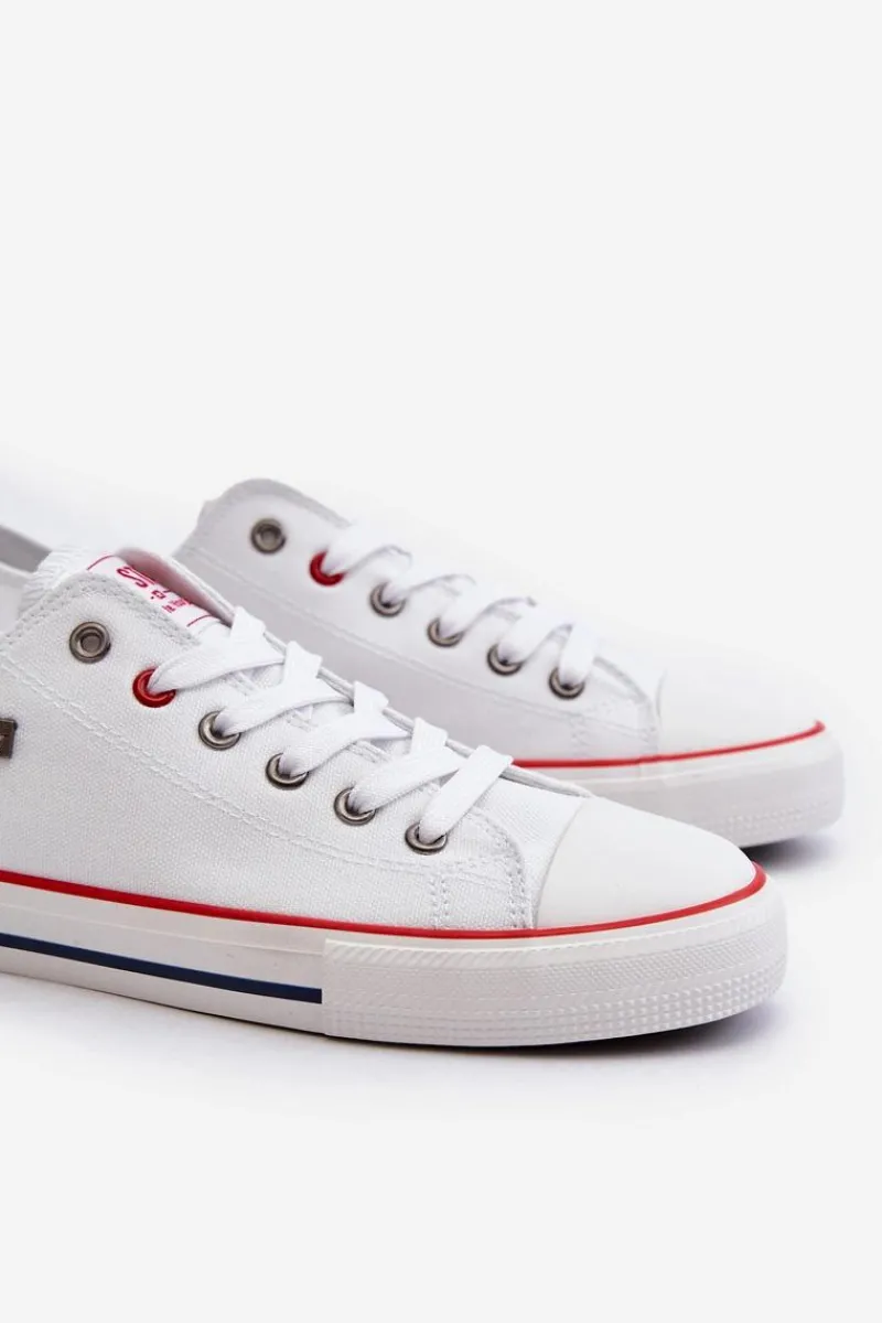 Trampki Męskie Big Star|Trampki Niskie>Big Star Shoes Trampki Męskie Big Star NN174301 HI-POLY SYSTEM Białe Biały