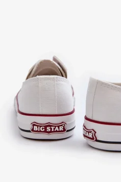 Trampki Męskie Big Star|Trampki Niskie></noscript>Big Star Shoes Trampki Męskie Big Star NN174057 Białe Biały