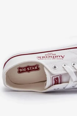 Trampki Męskie Big Star|Trampki Niskie></noscript>Big Star Shoes Trampki Męskie Big Star NN174057 Białe Biały