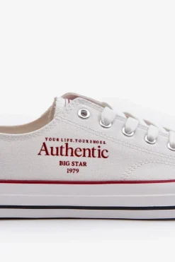 Trampki Męskie Big Star|Trampki Niskie></noscript>Big Star Shoes Trampki Męskie Big Star NN174057 Białe Biały