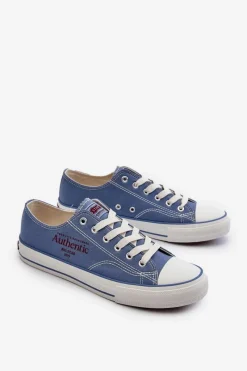 Trampki Męskie Big Star|Trampki Niskie></noscript>Big Star Shoes Trampki Męskie Big Star NN174060 e Niebieski