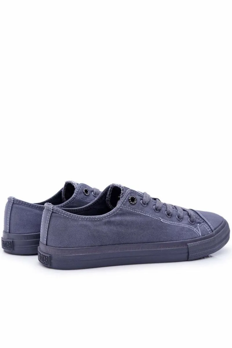 Clearance Trampki Męskie Big Star Szare FF174335 Męskie Trampki Męskie Big Star|Trampki Niskie