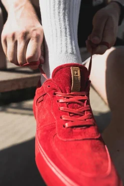 Trampki Męskie Big Star|Trampki Niskie></noscript>Big Star Shoes Trampki Męskie Big Star Zamszowe Czerwone EE174364