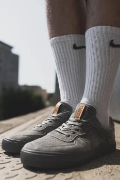 Trampki Męskie Big Star|Trampki Niskie>Big Star Shoes Trampki Męskie Big Star Zamszowe Szare EE174365