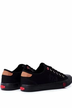 Trampki Męskie Cross Jeans></noscript>Cross Jeans Trampki Męskie Czarne FF1R4054C