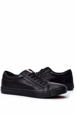 Discount Cross Jeans Trampki Męskie Czarne FF1R4034C