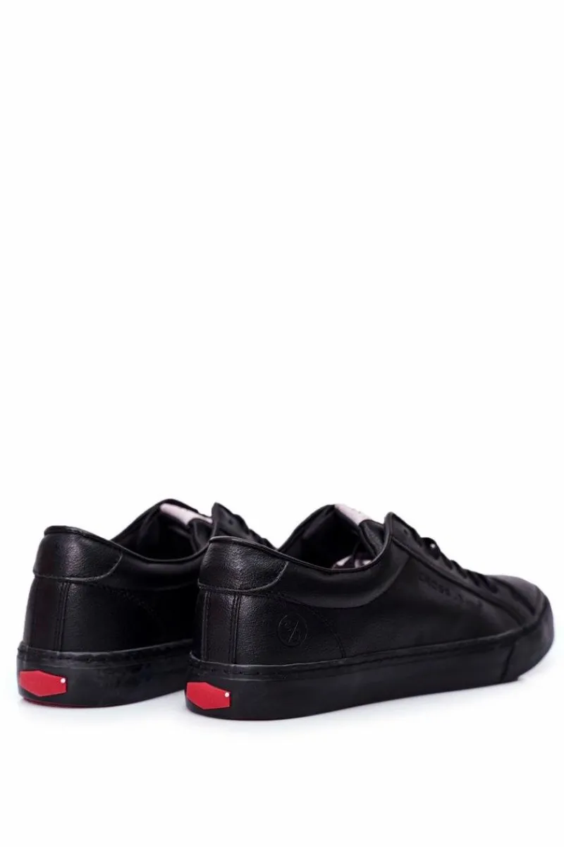 Discount Cross Jeans Trampki Męskie Czarne FF1R4034C